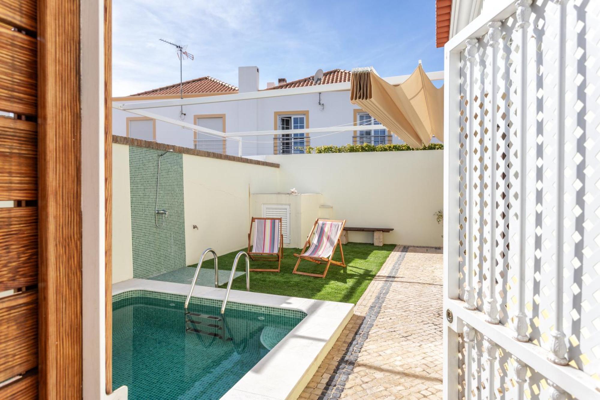 As Serenas Casa B Piscina Vila Nova de Cacela Exterior photo