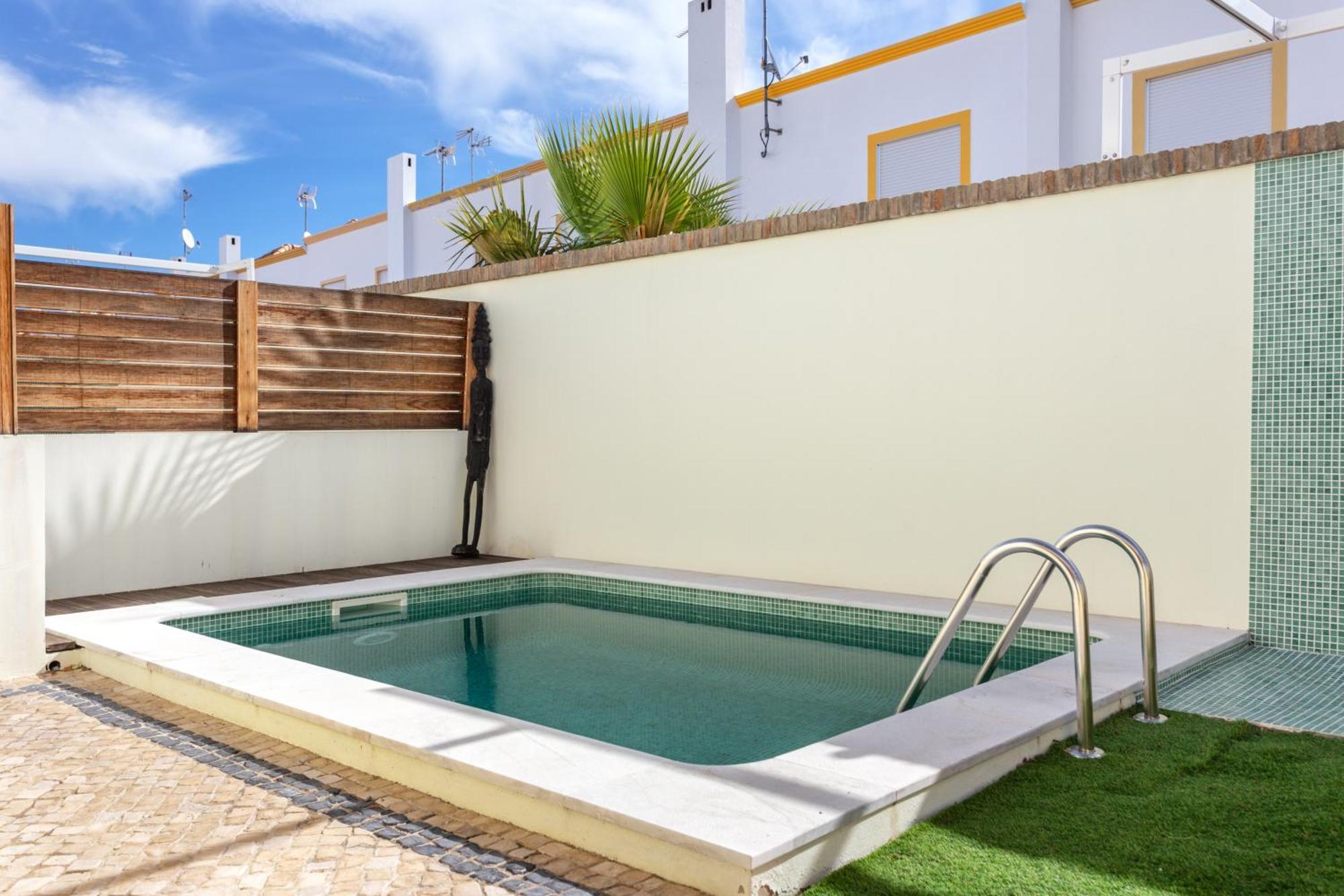 As Serenas Casa B Piscina Vila Nova de Cacela Exterior photo